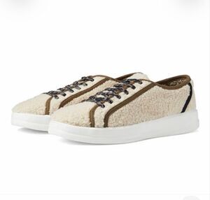 HEY DUDE Marshmallow Karina Sherpa Slip On Sneaker-7